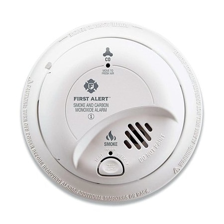 First Alert Brk Hardwire SmokeCO Alarm 1042107